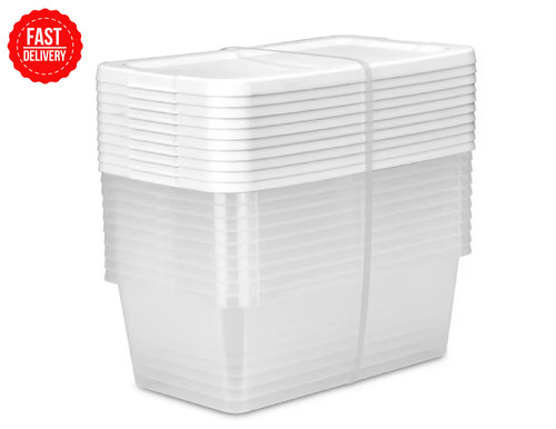 Sterilite clear storage - sterilite, 6