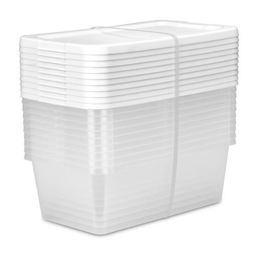 Sterilite clear storage - qt,